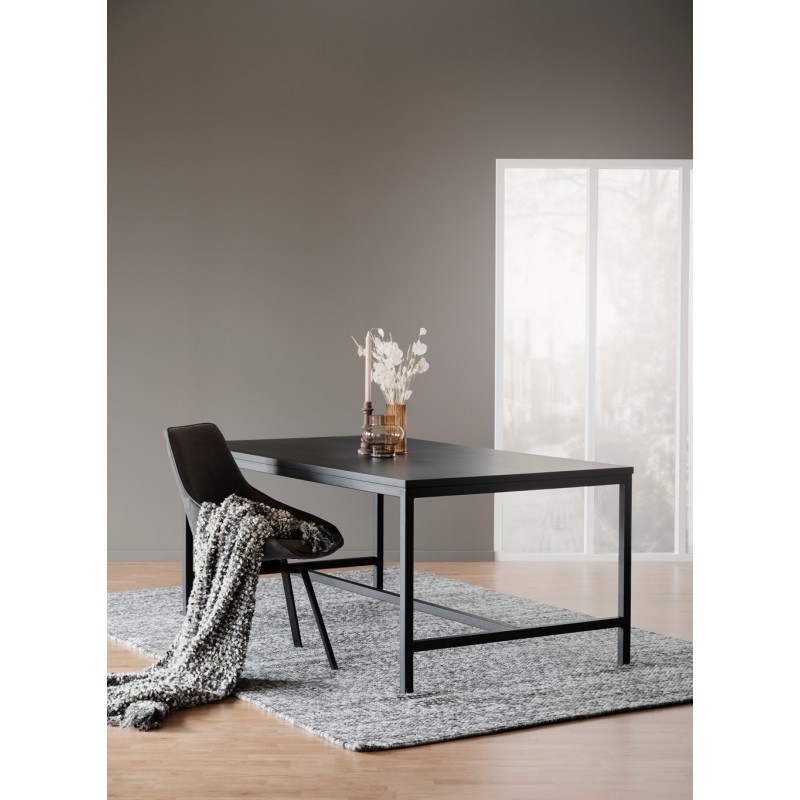 RO EVERETT DINING TABLE BLACK